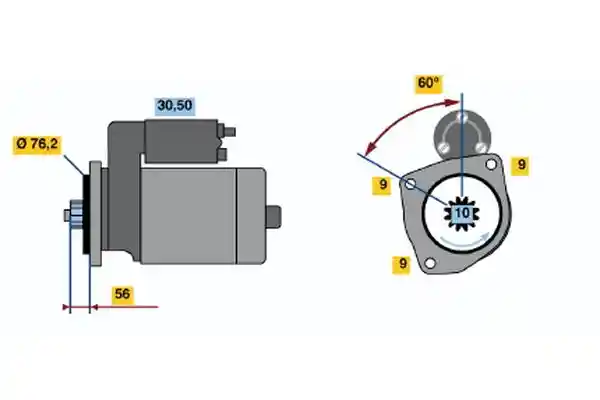 BOSCH 0 001 121 010