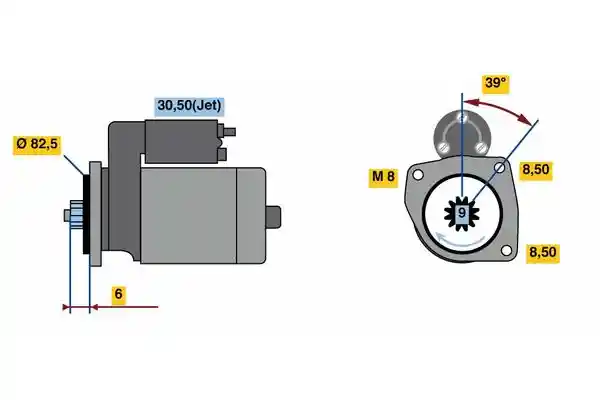 BOSCH 0 001 121 032 BOSCH 0 001 121 032