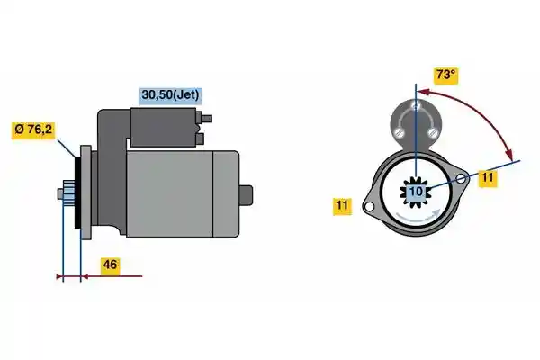 BOSCH 0 001 121 412