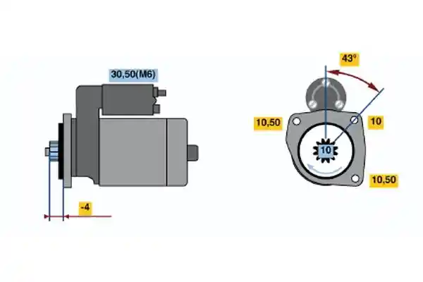 BOSCH 0 001 121 422