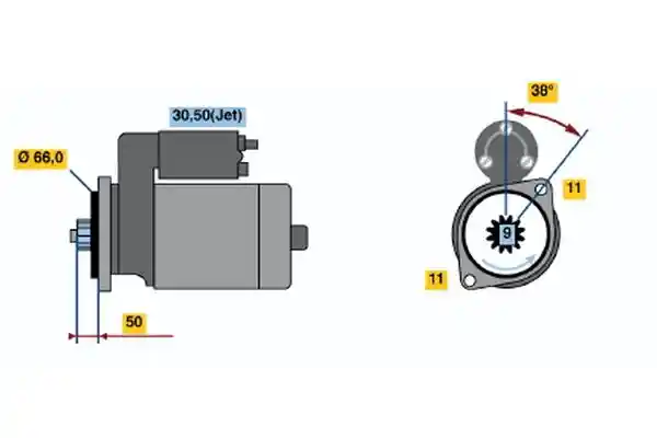 BOSCH 0 001 124 022