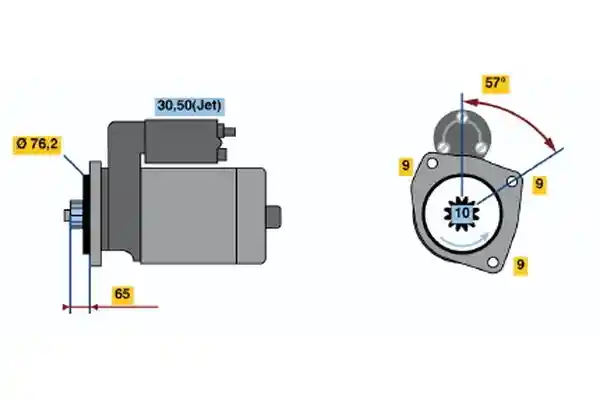 BOSCH 0 001 125 046