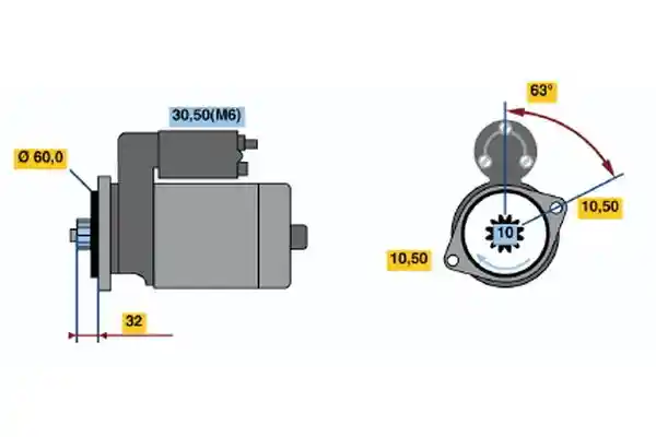 BOSCH 0 001 125 057