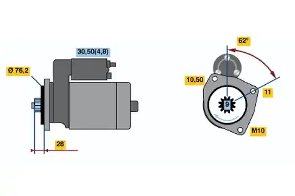 BOSCH 0 001 125 609