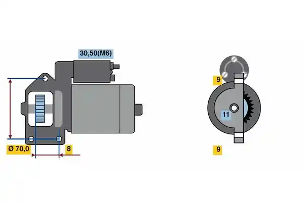 BOSCH 0 001 139 001