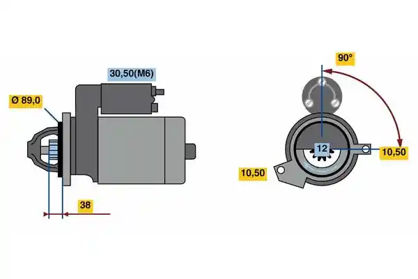 BOSCH 0 001 139 023