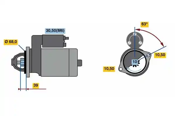 BOSCH 0 001 139 037