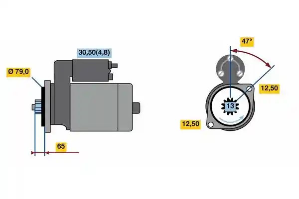 BOSCH 0 001 142 005