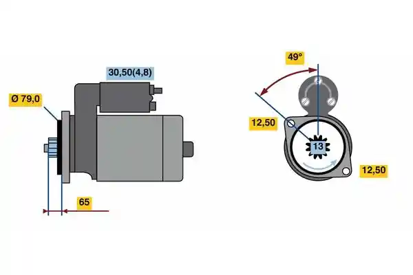 BOSCH 0 001 153 009