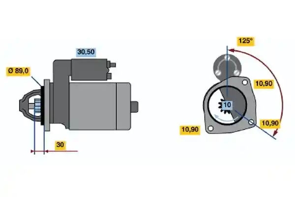BOSCH 0 001 231 017