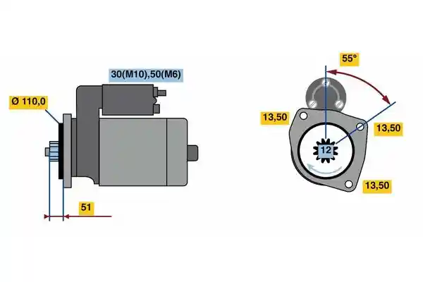 BOSCH 0 001 261 004