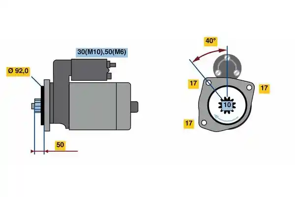 BOSCH 0 001 261 006