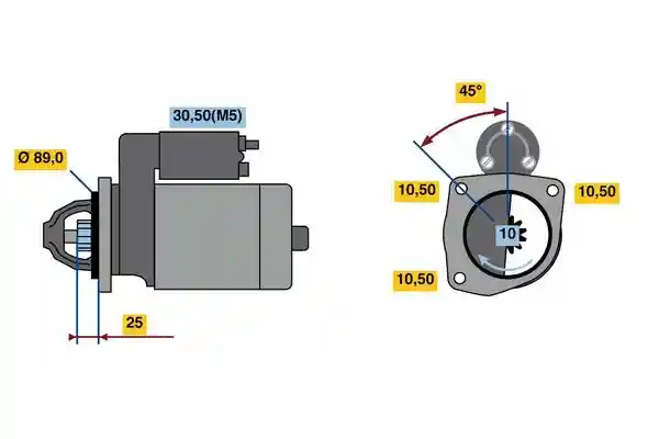 BOSCH 0 001 262 004