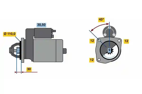 BOSCH 0 001 262 008