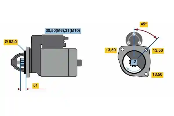 BOSCH 0 001 263 012
