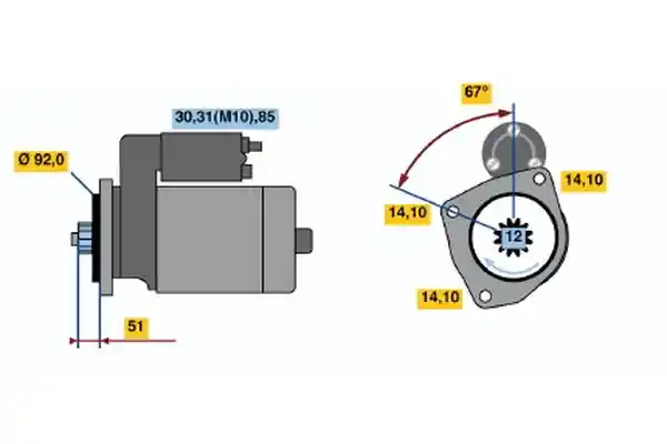 BOSCH 0 001 330 017
