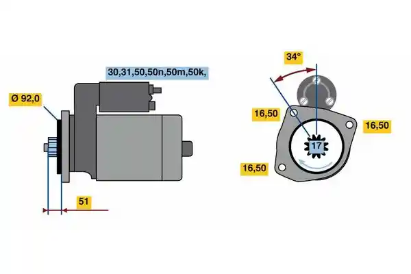 BOSCH 0 001 340 502