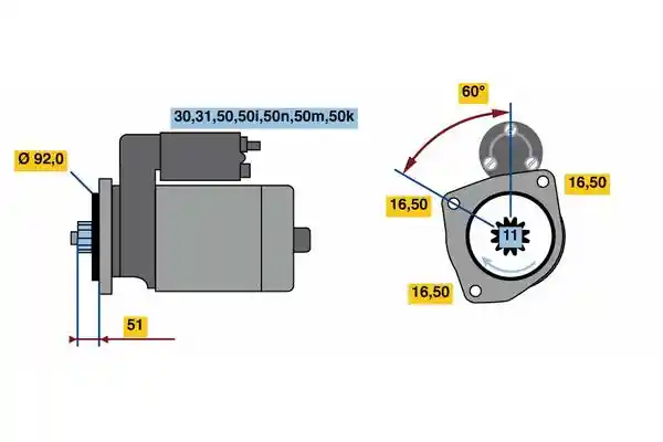 BOSCH 0 001 340 505