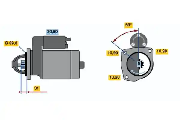 BOSCH 0 001 365 004
