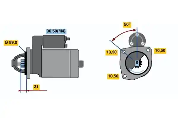 BOSCH 0 001 368 001