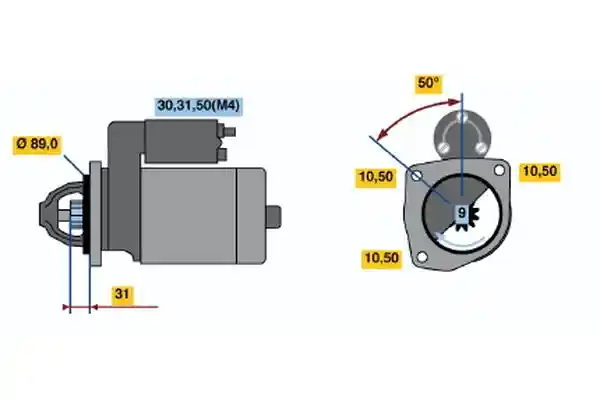 BOSCH 0 001 368 008