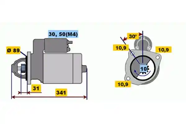 BOSCH 0 001 368 016