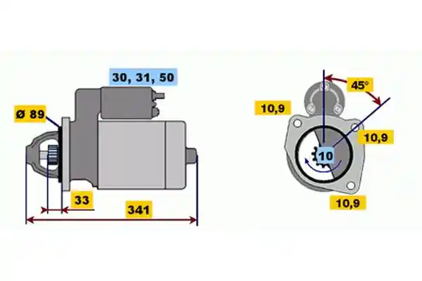 BOSCH 0 001 368 026