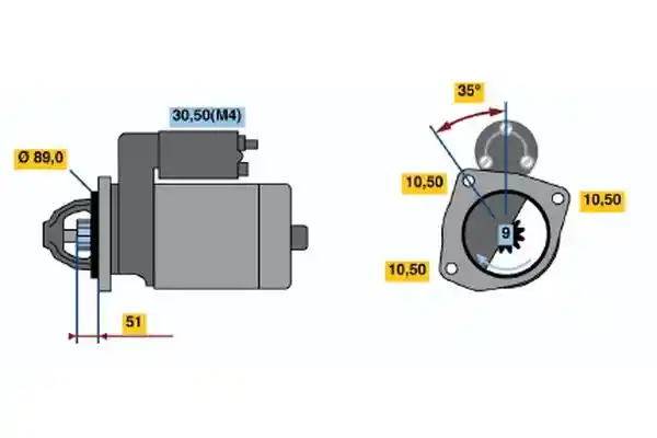 BOSCH 0 001 368 030