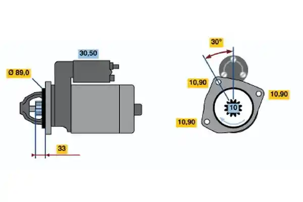 BOSCH 0 001 368 060