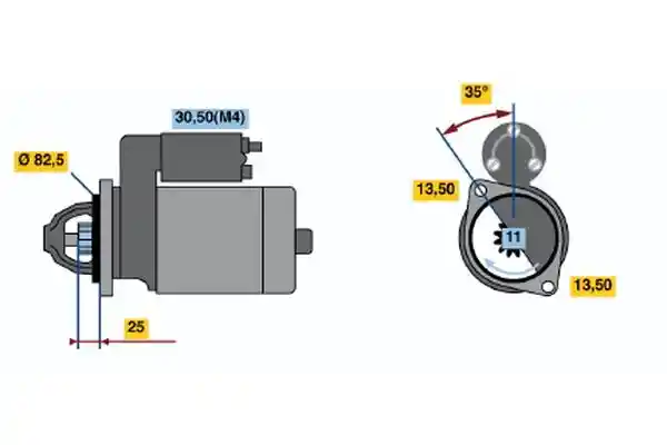 BOSCH 0 001 368 071