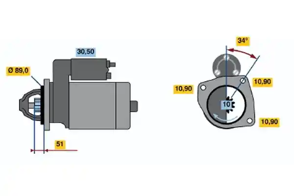 BOSCH 0 001 368 073