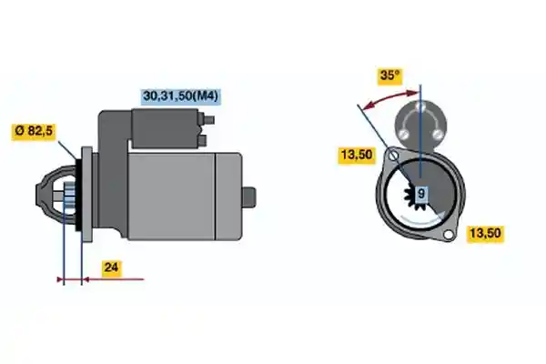 BOSCH 0 001 368 080