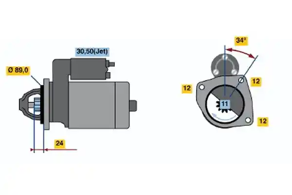 BOSCH 0 001 368 305