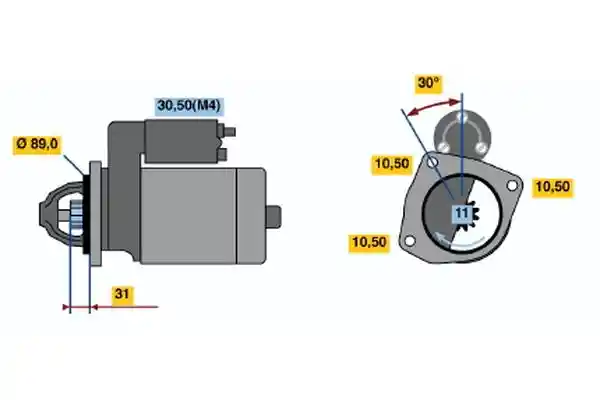 BOSCH 0 001 368 310