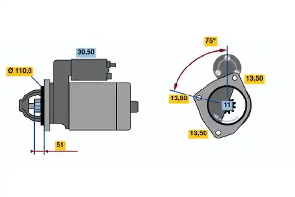 BOSCH 0 001 368 313
