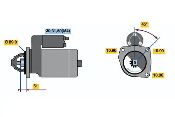 BOSCH 0 001 369 019