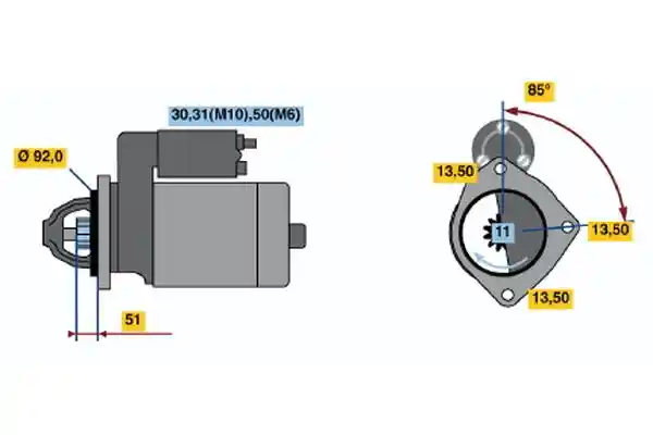 BOSCH 0 001 371 017