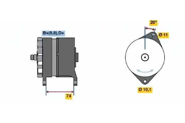 BOSCH 0 120 339 515