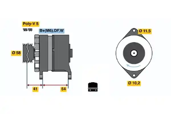 BOSCH 0 120 450 027