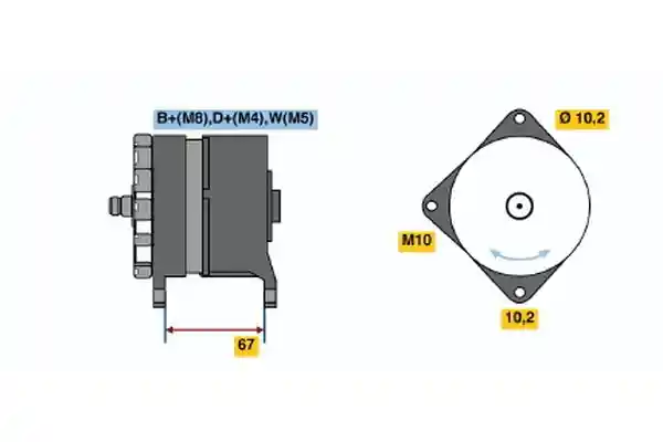 BOSCH 0 120 468 131
