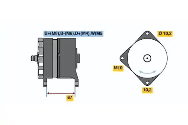 BOSCH 0 120 468 132