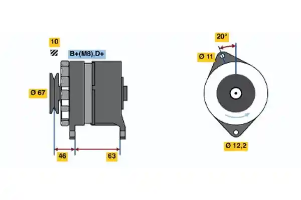 BOSCH 0 120 469 710