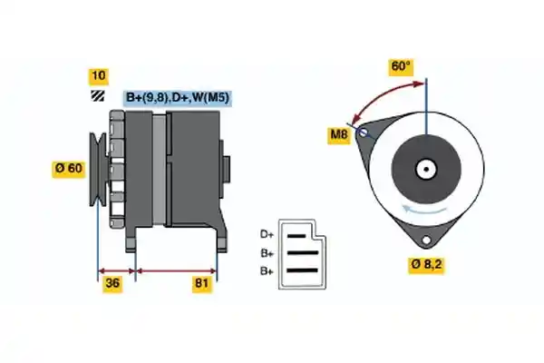 BOSCH 0 120 488 182