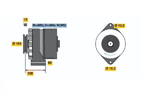 BOSCH 0 120 489 387