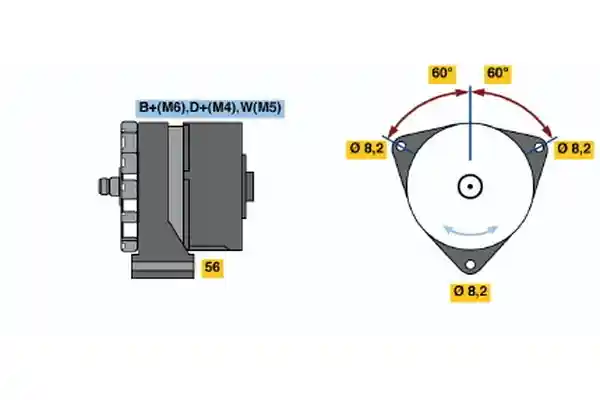 BOSCH 0 120 489 707