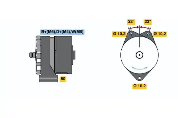 BOSCH 0 120 489 827