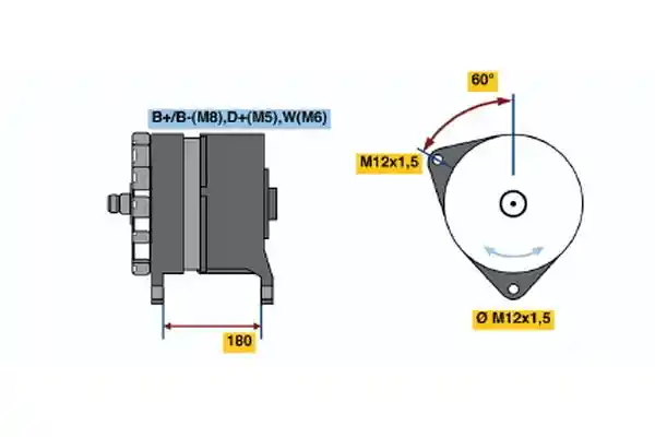 BOSCH 0 120 689 558