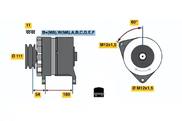 BOSCH 0 121 600 518
