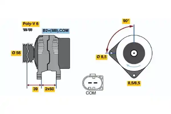 BOSCH 0 121 615 020