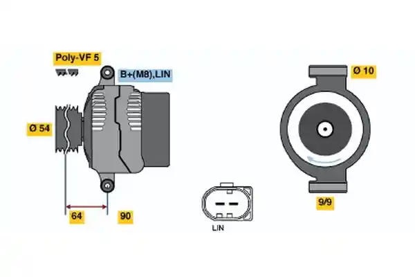BOSCH 0 121 615 105
